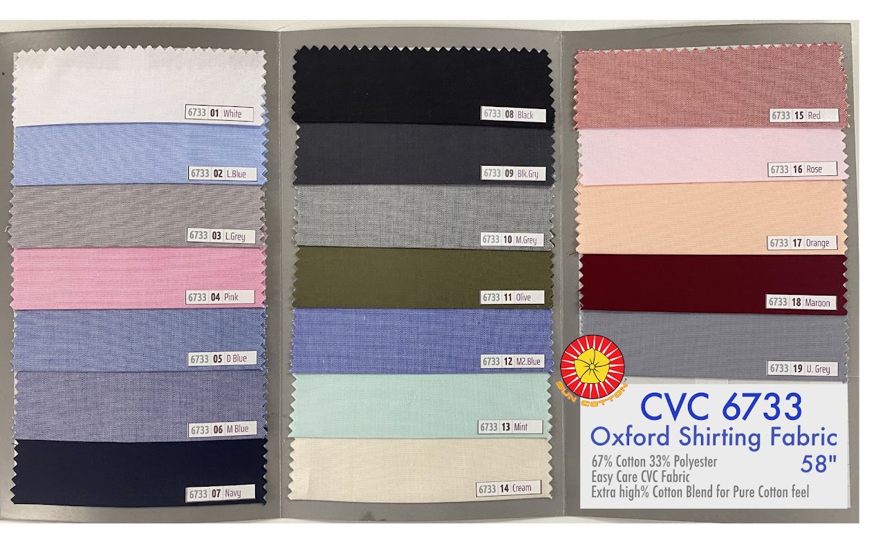 CVC Oxford Fabric